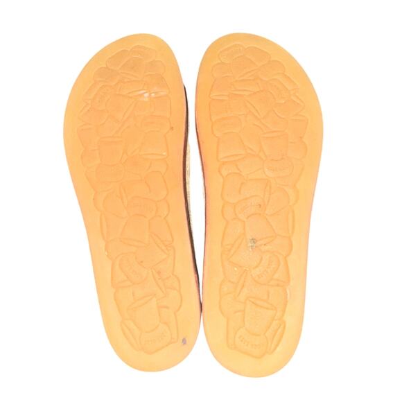 Kork-Ease Tutsi Slides Women's Size 11 M Gold Leather Sandal Slip On Shoe - Picture 7 of 8